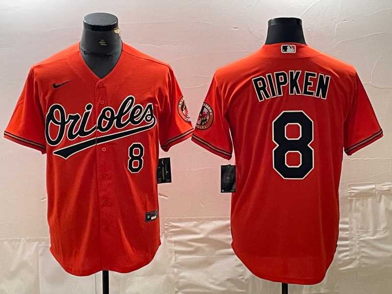 Men's Baltimore Orioles #8 Cal Ripken Jr Number Orange Cool Base Stitched Jersey,We sell and wholesale Men's Baltimore Orioles #8 Cal Ripken Jr Number Orange Cool Base Stitched Jersey on line form chian!
